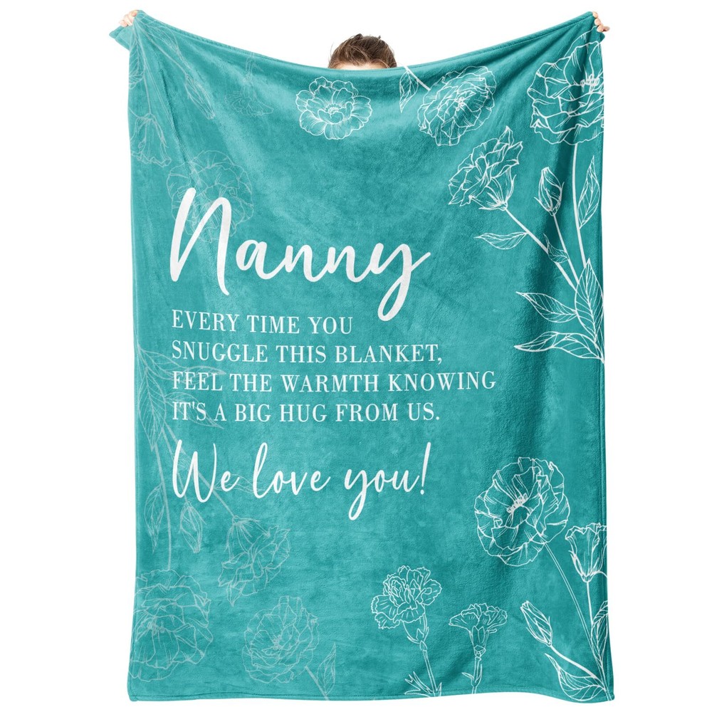 Nanny Gifts for Grandma Gifts for Nanny Blanket Nanny Birthday Gifts Nanny Gr...