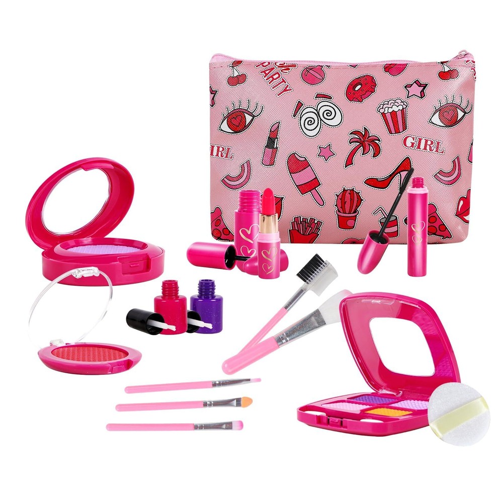 Girl Gifts Pretend Play Makeup Toys Beauty Set for Toddler Little Girls Age 3...