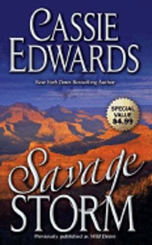 Savage Storm by Cassie Edwards: Used