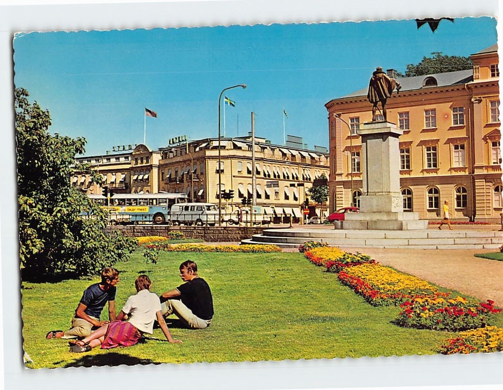 Postcard Stadshotellet Karlstad Sweden