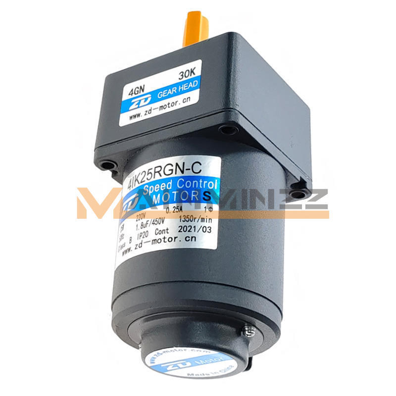 ONE NEW ZD 4IK25RGN-C 30K 4GN30K Gear Reducer Motor 220V