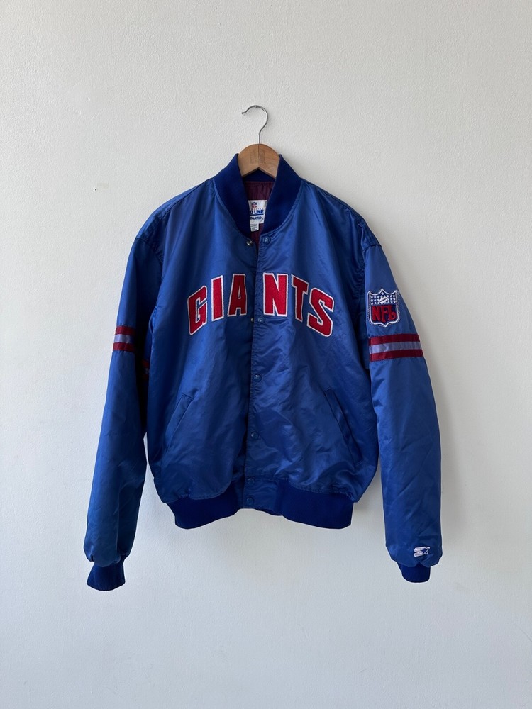 New York Giant 80s Varsity Bomber Jacket Vintage Starter NFL