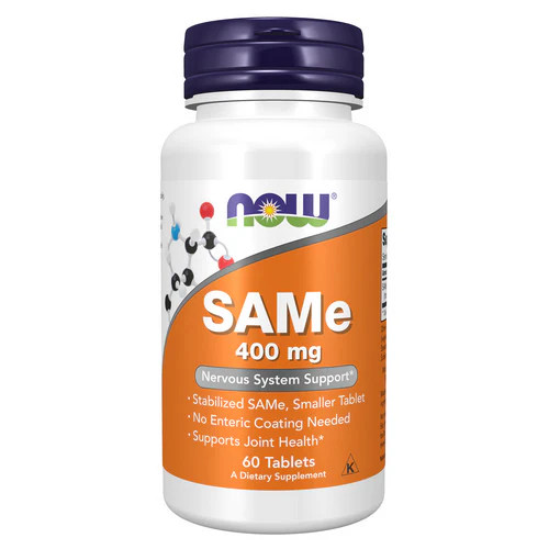 Sam-E 60 Tabs 400 mg by Now Foods
