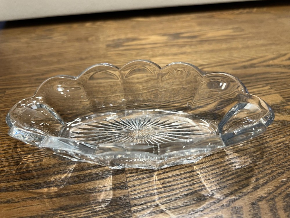 Heisey Glass relish dish