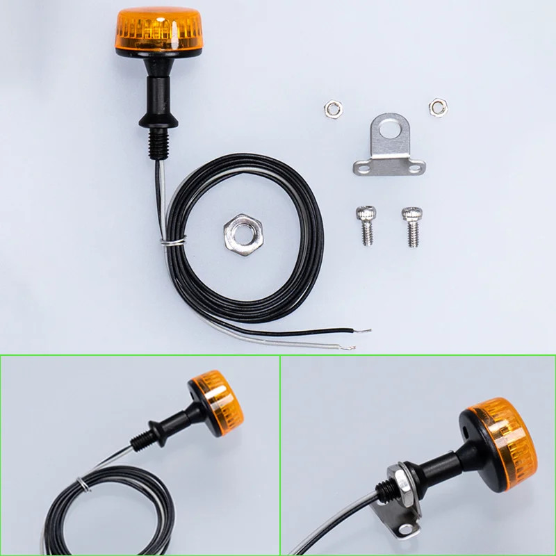 LED 5V Rotating Lamp  for 1/14 Tamiya RC Truck SCANIA 770S R620 VOLVO BENZ Car