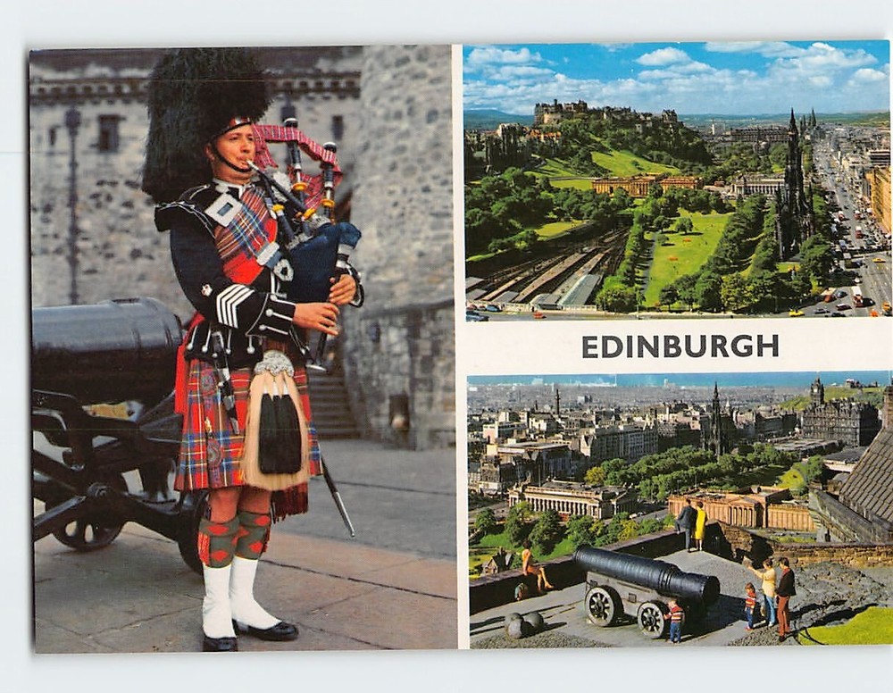 Postcard Scenes & Views Edinburgh Scotland