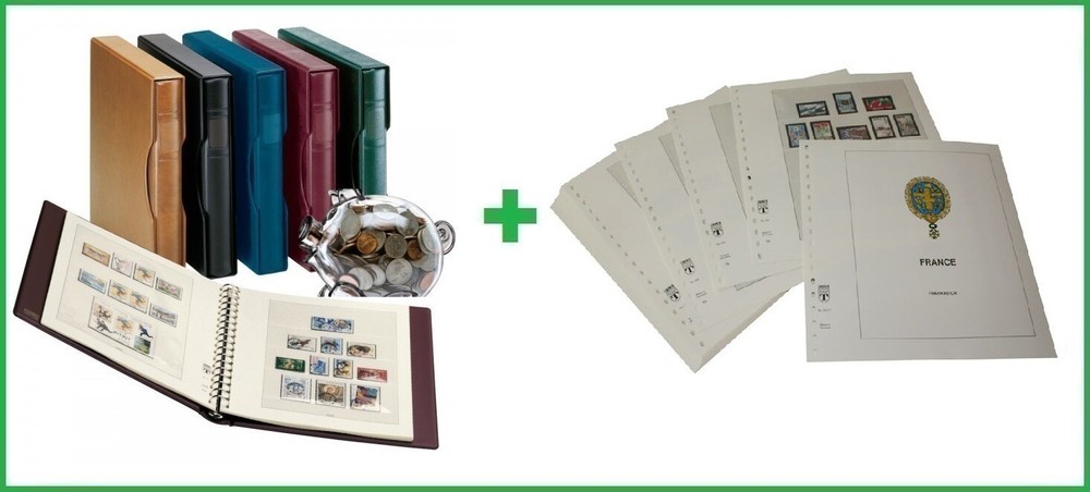Lindner 132-77-1124V Album France T132-77 in Color 1977 - 1983