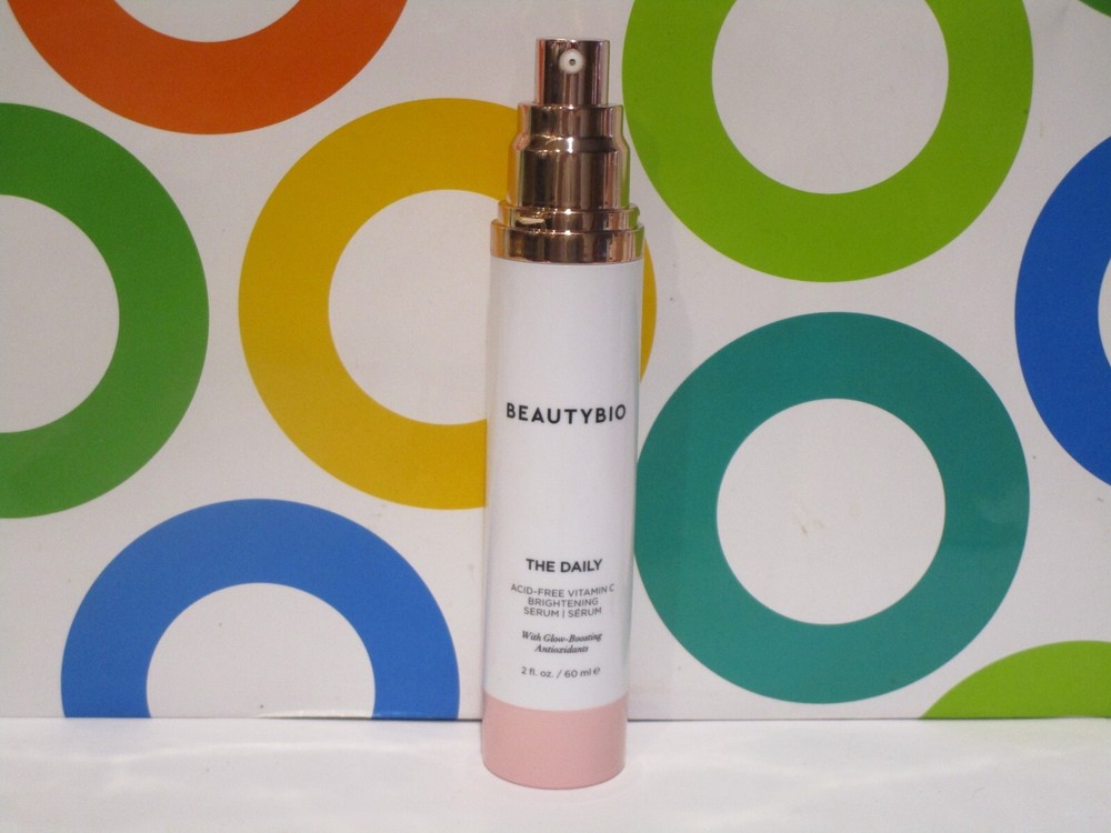 BEAUTYBIO ~ THE DAILY ACID-FREE VITAMIN C BRIGHTENING SERUM ~ 2 OZ NO TOP CAP-image