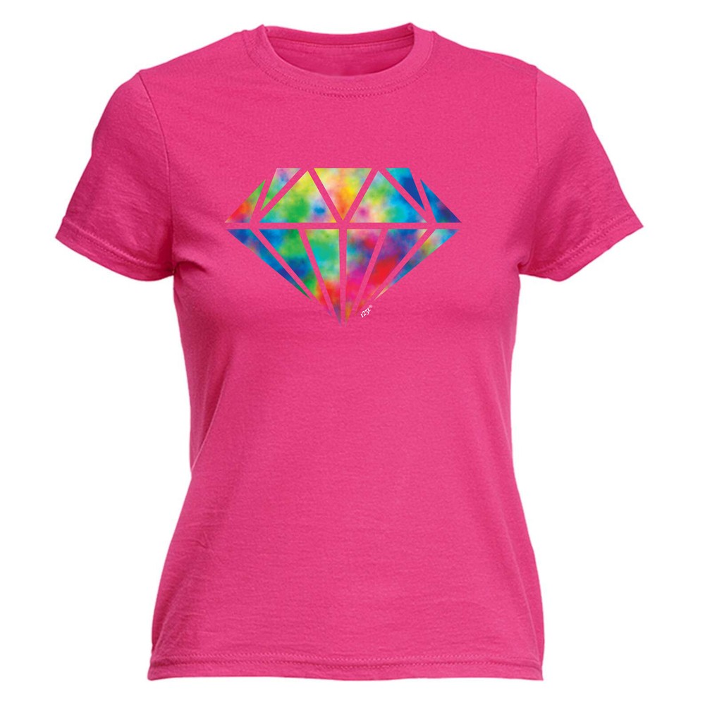 Acid Diamond Retro - Womens T Shirt Funny T-Shirt Novelty gift tshirt-image