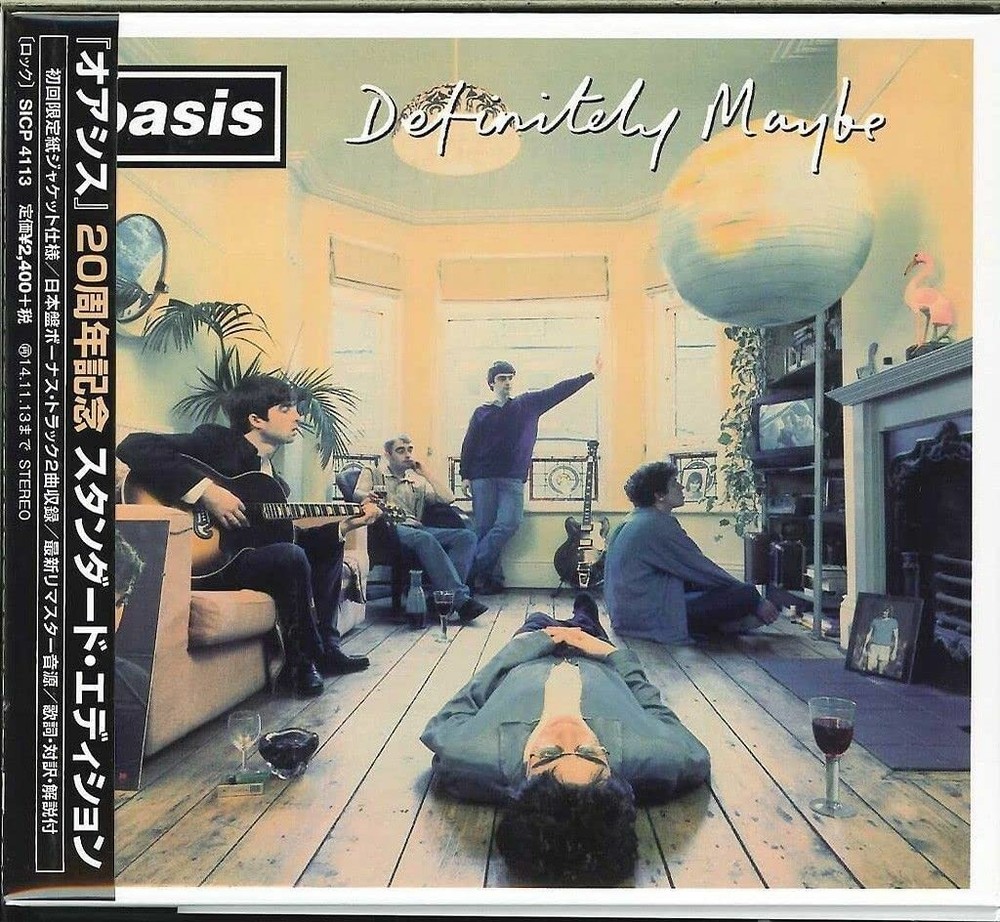 Oasis Definitely Maybe 20th Anniv. Standard Edition w Bonus Track Japan CD 13tr