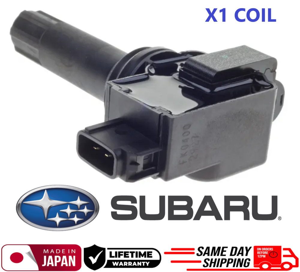 GENUINE Ignition Coil For 2011-2012 Subaru Forester & Impreza H4, FK0400, OEM