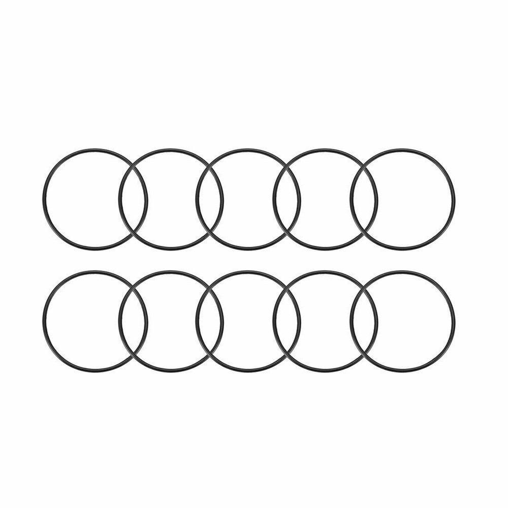10pcs 51x 1.9mm black flexible nitrile rubber O ring oil seal washer grommets✦KD