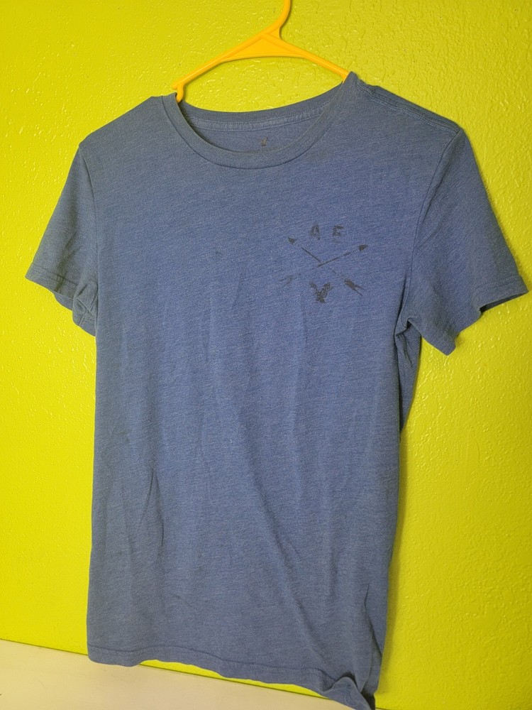 American Eagle Outfitters Blue Tee Shirt Mens Small