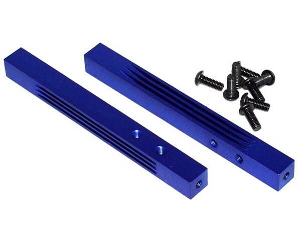 Hot Racing KRF18M06 Blue Motor Plate Mount Brace Rf