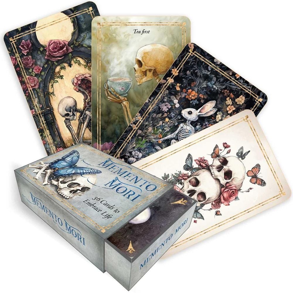 Memento Mori: 36 Mini Affirmation Cards to Embrace Life by Red Wheel/Weiser Card