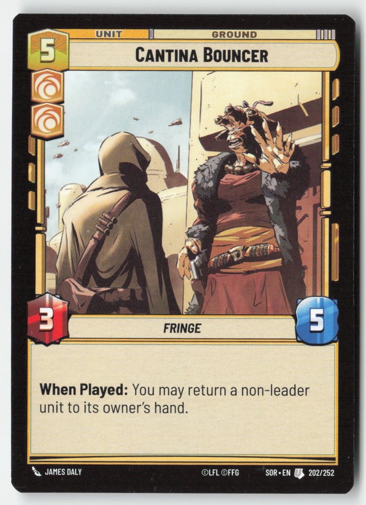SWU - Cantina Bouncer SOR 202 Non-Foil