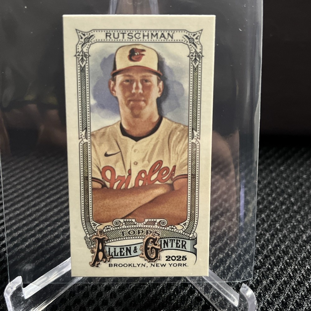 2025 Allen & Ginter #65 - ADLEY RUTSCHMAN - Mini - Orioles