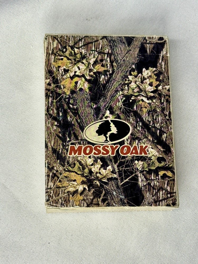 Mossy Oak Camo Deer Playing Cards Deck Includes 52 Cards & 2 Jokers, New In Box