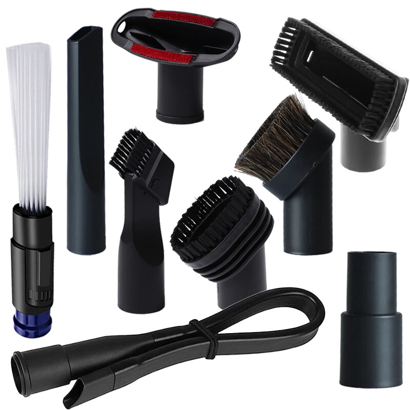 Universal Vacuum Cleaner Brush Nozzle 32&35mm Brush Head Cleaning Tool Flexible