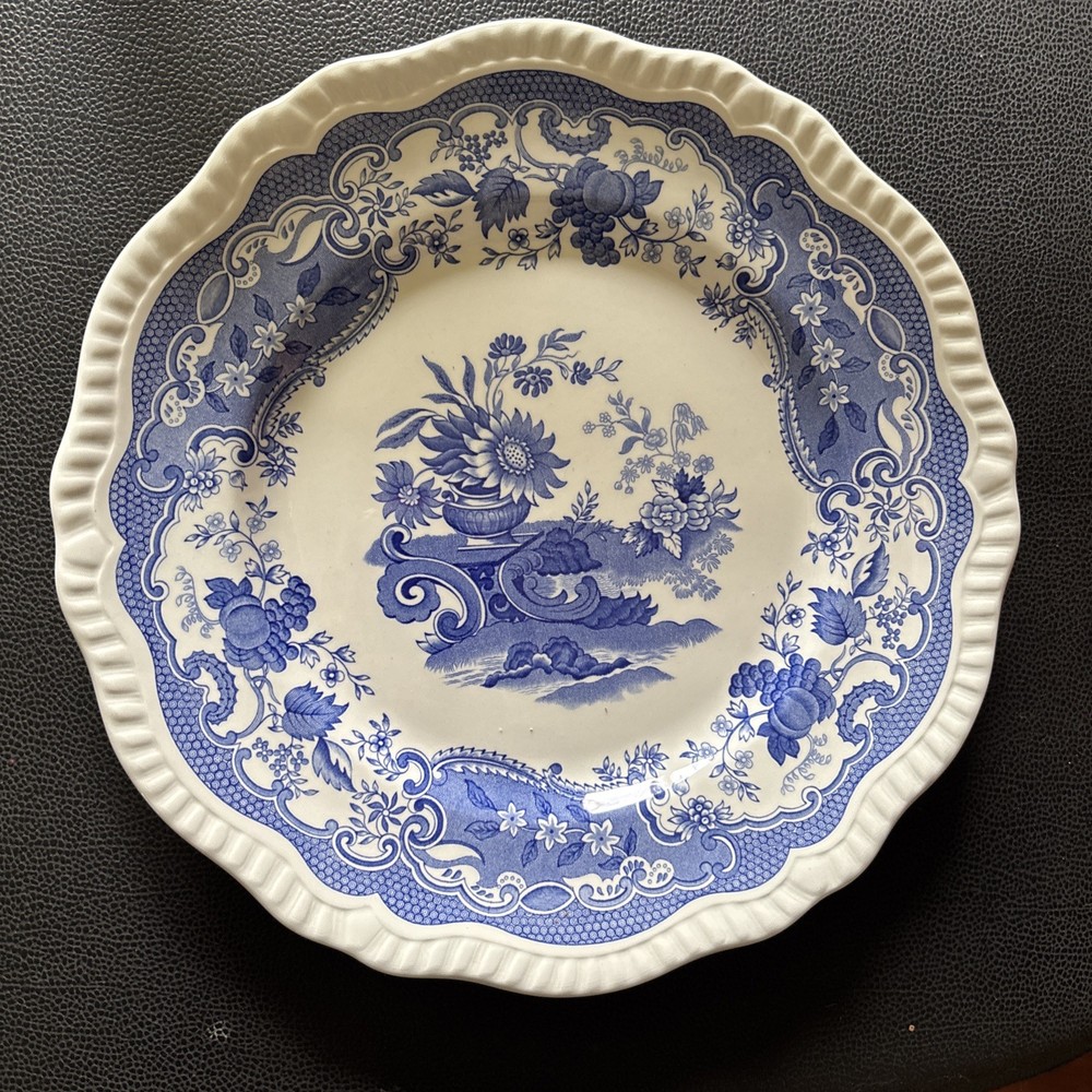The Spode Blue Room  MAY  10.25” Dinner Plate 1826 Regency Series Vintage