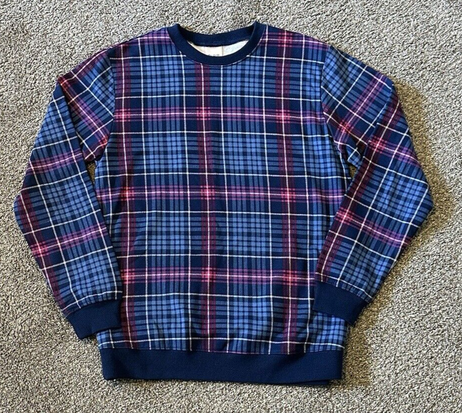 Blair Pink/Blue Plaid Pullover Long Sleeve Shirt - Women's Small