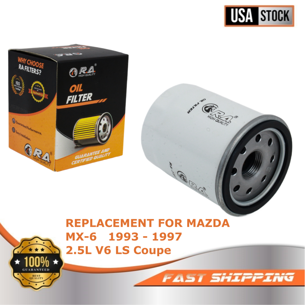 7317 Engine Oil Filter for MAZDA MX-6 1993 1994 1995 1996 1997 2.5L V6 LS Coupe
