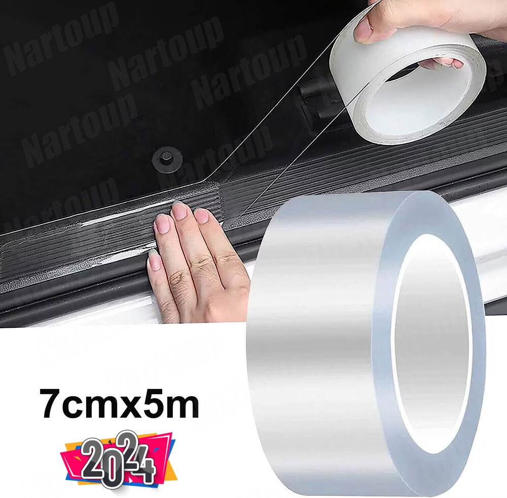 For Toyota car Door Plate Sill Scuff Cover Anti Scratch Decal Sticker Protector-
