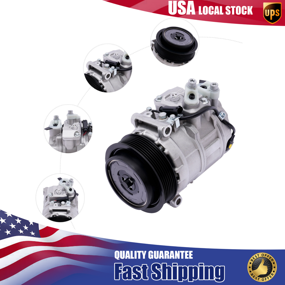 2003-2005 Mercedes-Benz C230 1.8L AC Compressor with Clutch Assembly