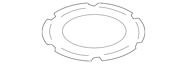 Genuine Nissan Fuel Pump Assembly Lock Plate 17343-5ZK0A