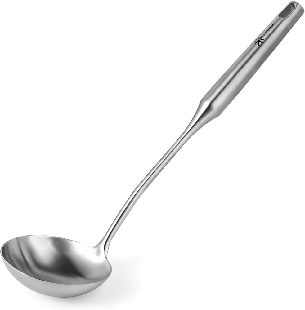 Soup Ladle - 18/10 Stainless Steel Spoon，13.8