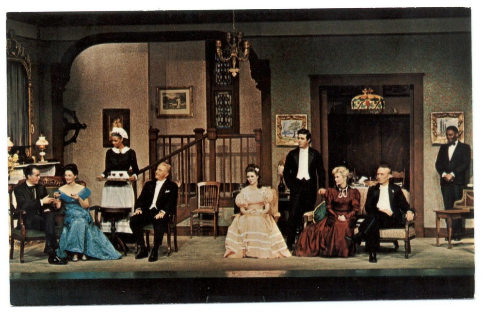 Allenberry Players theatre Boiling Springs PA ~ On the Yellow Breeches  postcard
