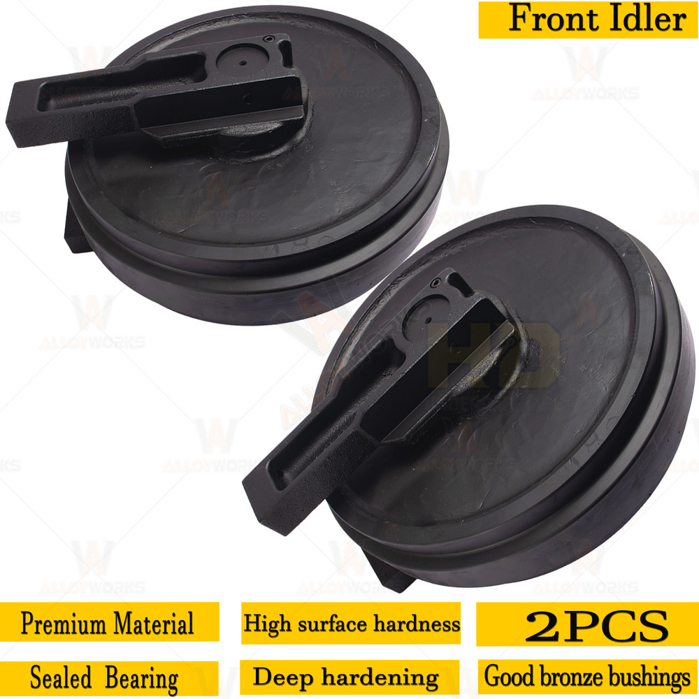 2x Front Idler For Caterpillar CAT E120B Excavator Heavy Duty Undercarriage