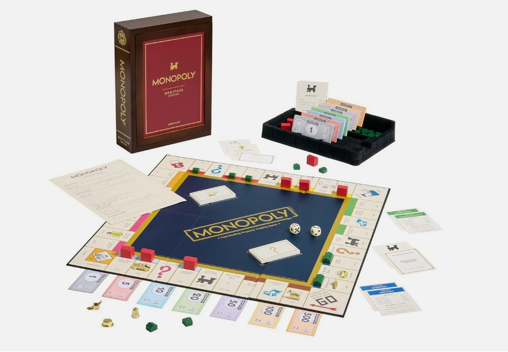 WS Game Company MONOPOLY HERITAGE EDITION  Game Board Brand New - Sealed