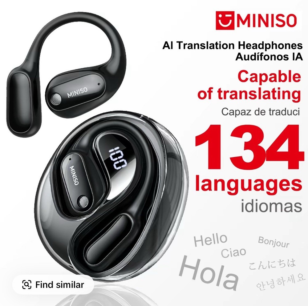 Bluetooth in 134 Translation Earbuds Supports RealTime Translation Languages