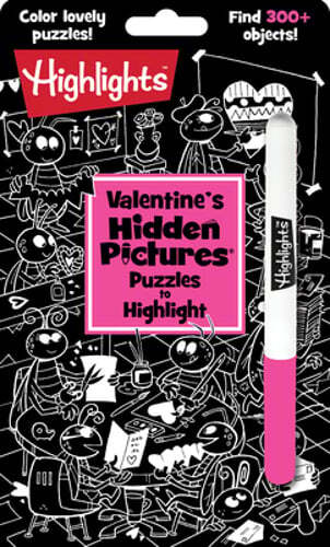Valentine's Hidden Pictures Puzzles to Highlight: Valentines Book for Kids 6 and