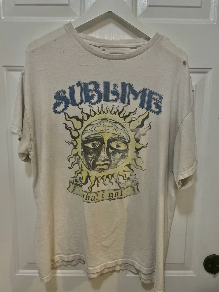 Sublime Vintage Graphic T-Shirt Distressed Men’s Size XL