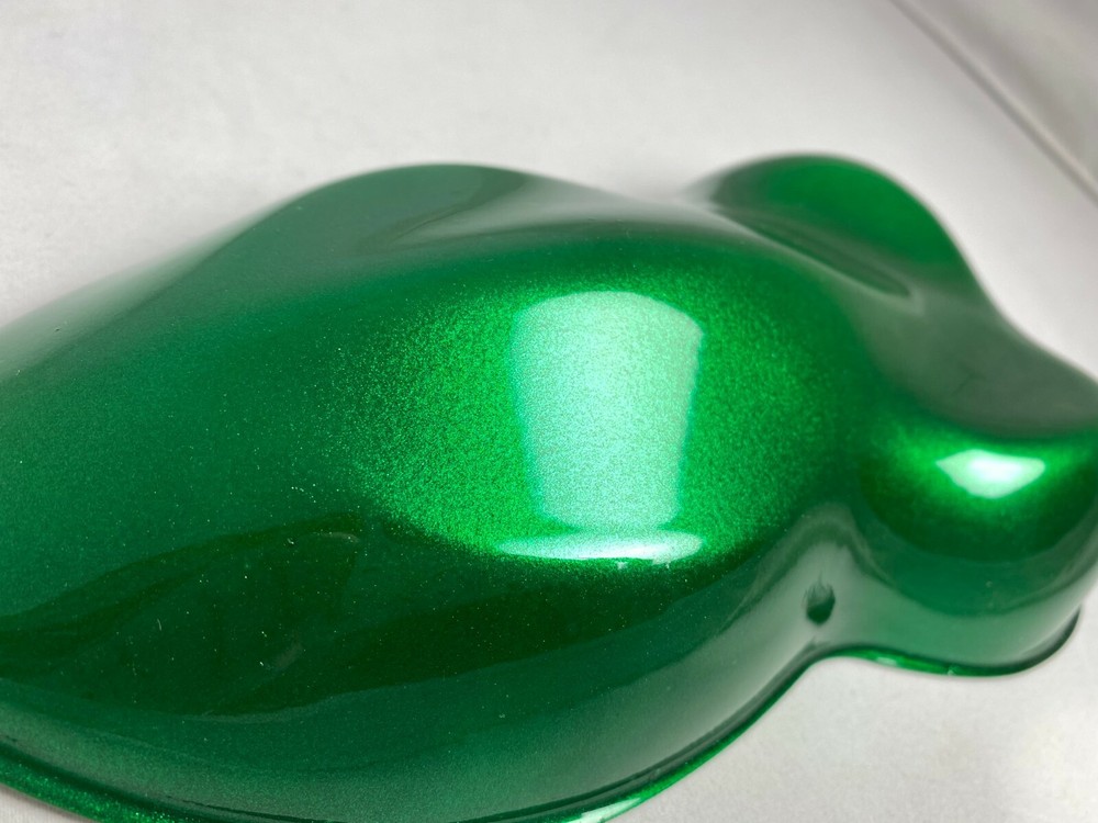 500ML Green Candy Absinthe 3-Stage Translucent Paint with Free Reducer for Spray Gun-image