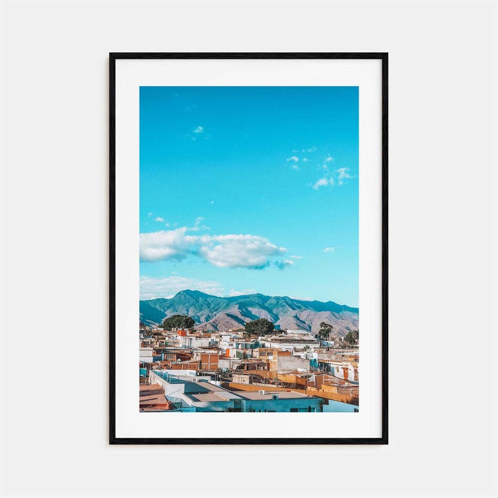 Oaxaca De Juarez Colorful Poster Print Oaxaca De Juarez Photo Wall Art Oaxaca