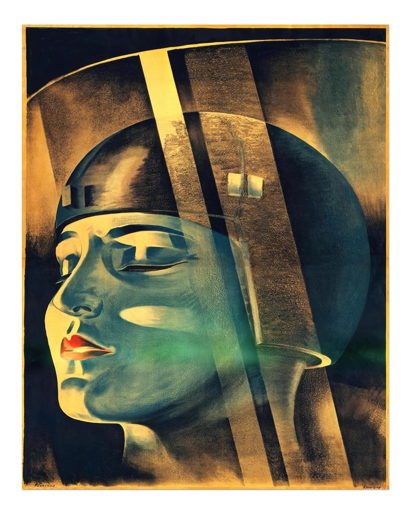 Art Deco Wall Art Poster - Futuristic Style Home Decor Premium Quality