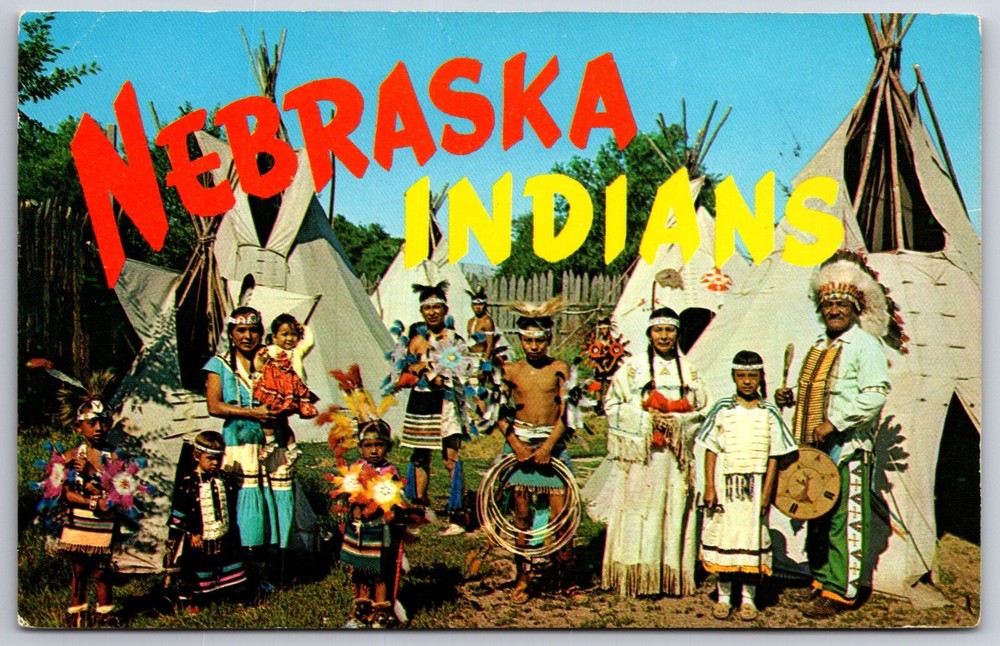Native Americana~Chief Whitecalf Sioux Tribe Ogallala Nebraska~Vintage Postcard