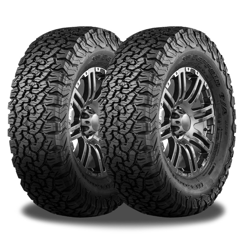 2 BFGoodrich All Terrain T/A KO2 285/70R17 116/113S 6 PLY 50K Mi Warranty