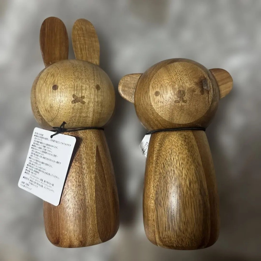 Studio Clip Collaboration Pepper Mill Miffy ＆ Boris Set of 2 with Box