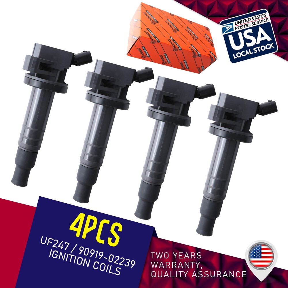 Genuine FOR Ignition Coil 90919-02239 Fits Toyota Corolla Celica Matrix MODIGT