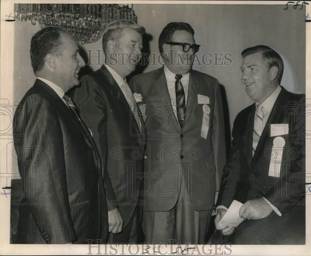 1969 Press Photo New officers of Louisiana Finance Association at Roosevelt