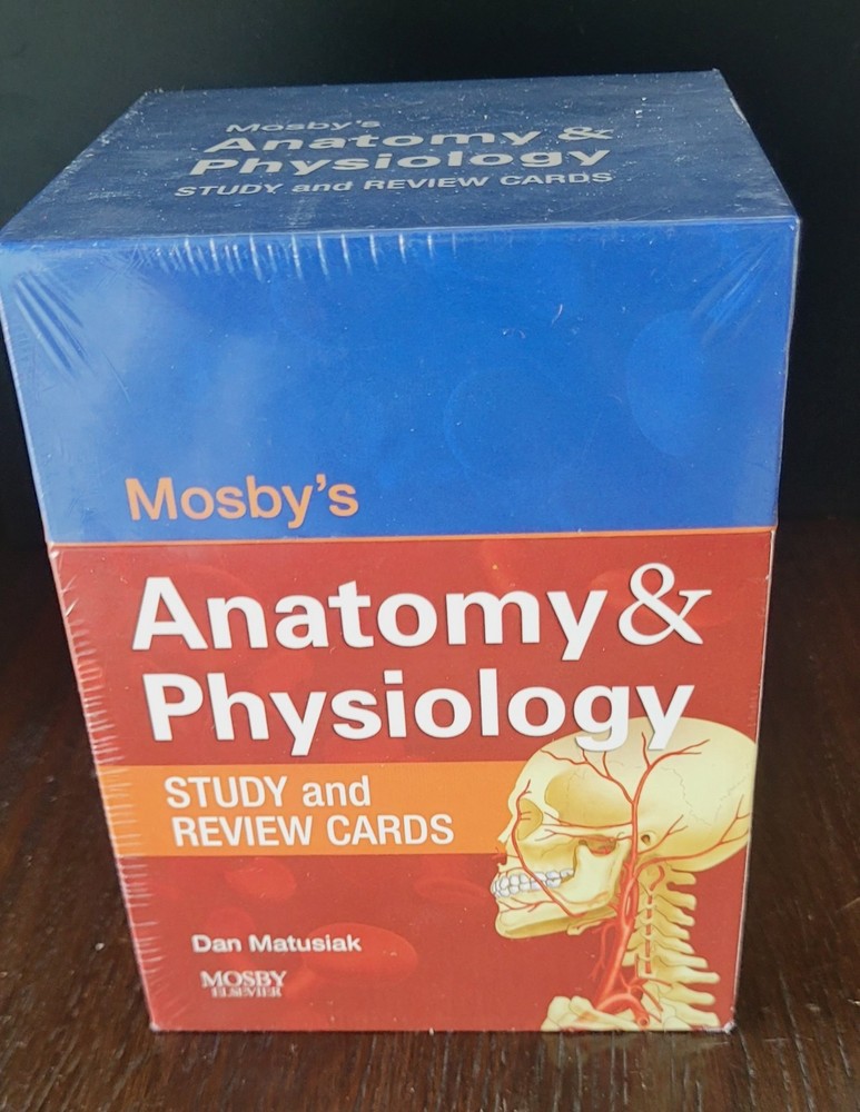 Mosby Anatomy & Physiology Illustrated Study Guide Flashcards by Dan Matusiak