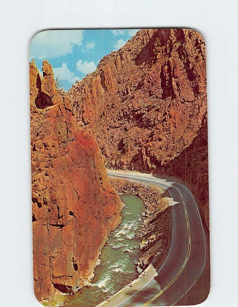 Postcard Rugged section of Thompson Canyon Colorado USA