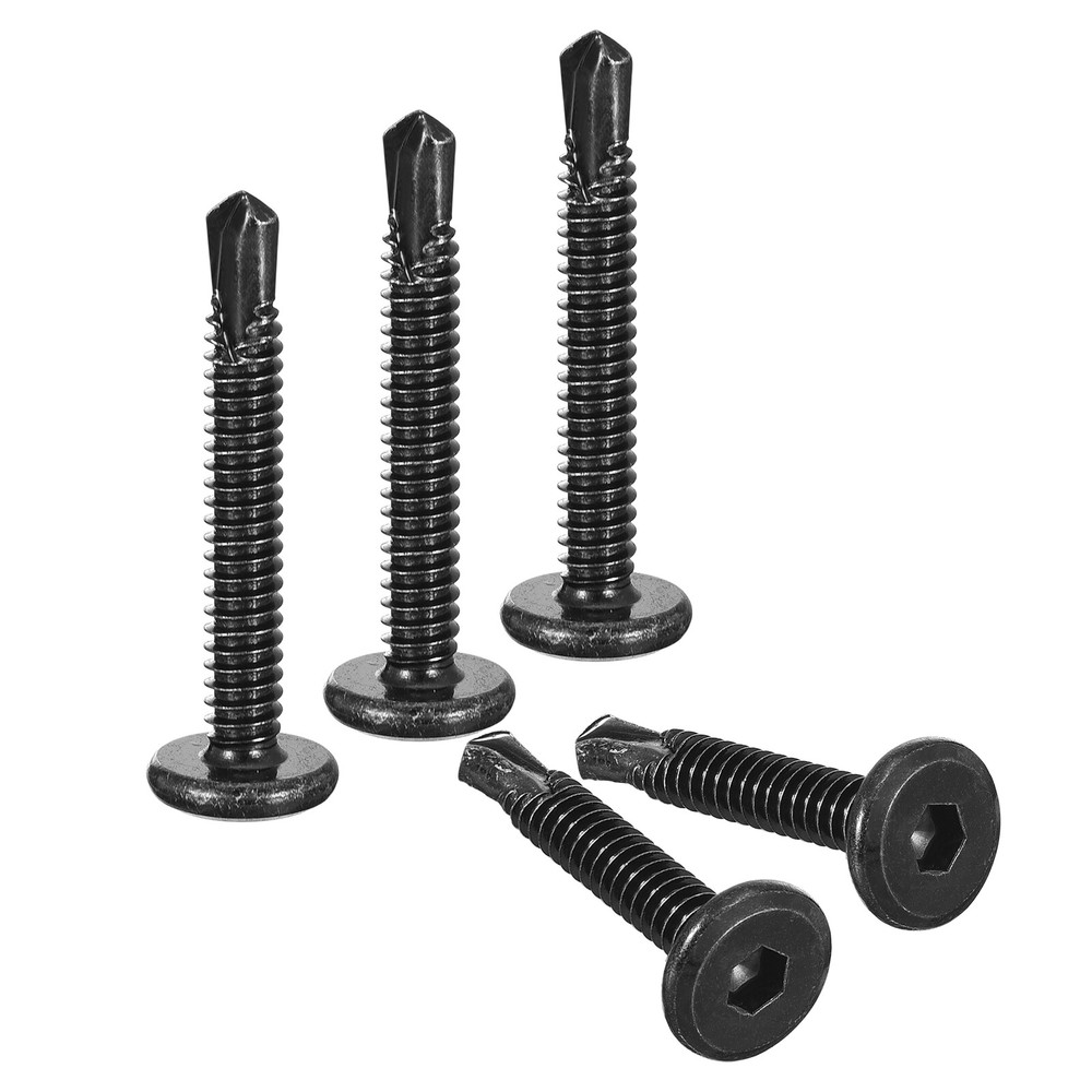 Hex Socket Self Tapping Screws, #10 x 1-1/2