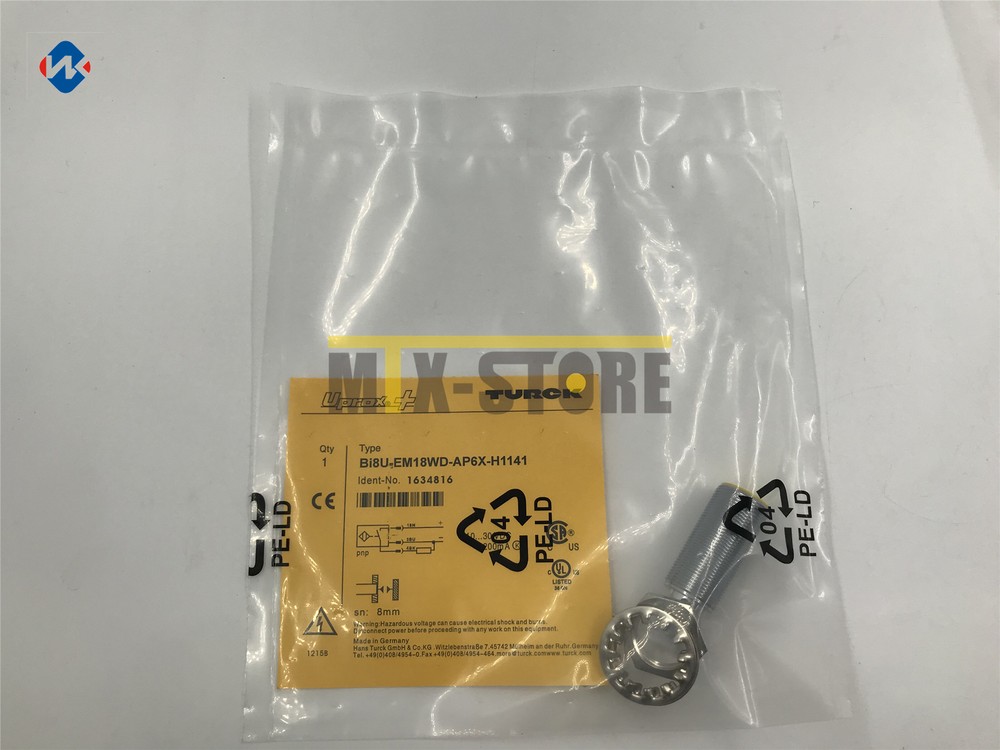 1PC Brand New Ones TURCK BI8U-EM18WD-AP6X-H1141 Sensor&Proximity Switch