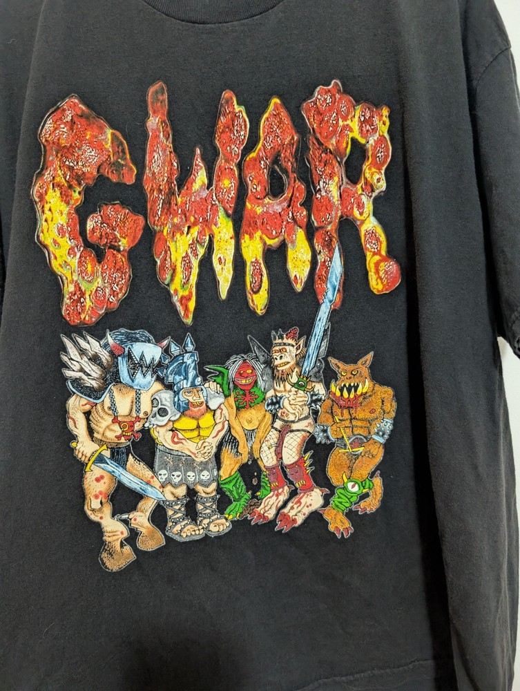 Vintage 90s GWAR We Kill Everything Tour Shirt RARE