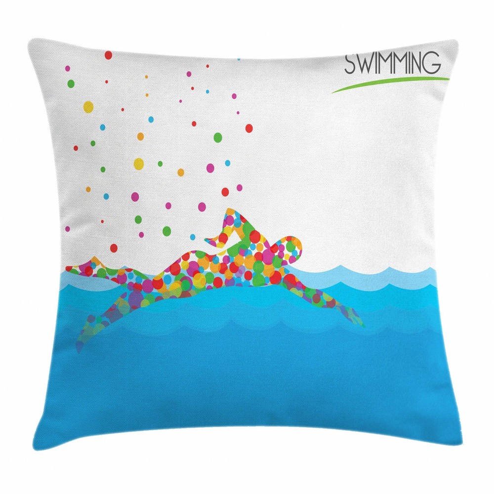 Olympics Throw Pillow Covers Ambesonne Home Decor in 8 Sizes